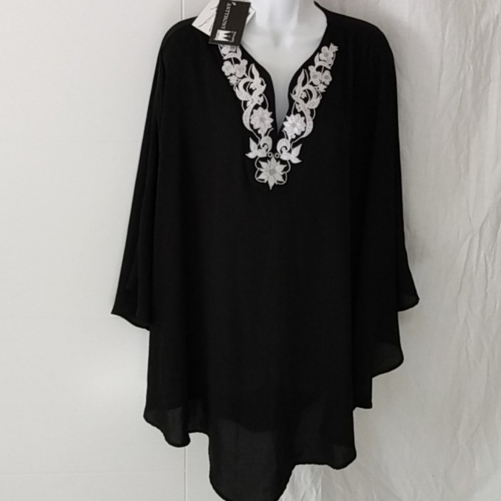 Antthony Originals One size cover up dress tunic - Picture 2 of 10
